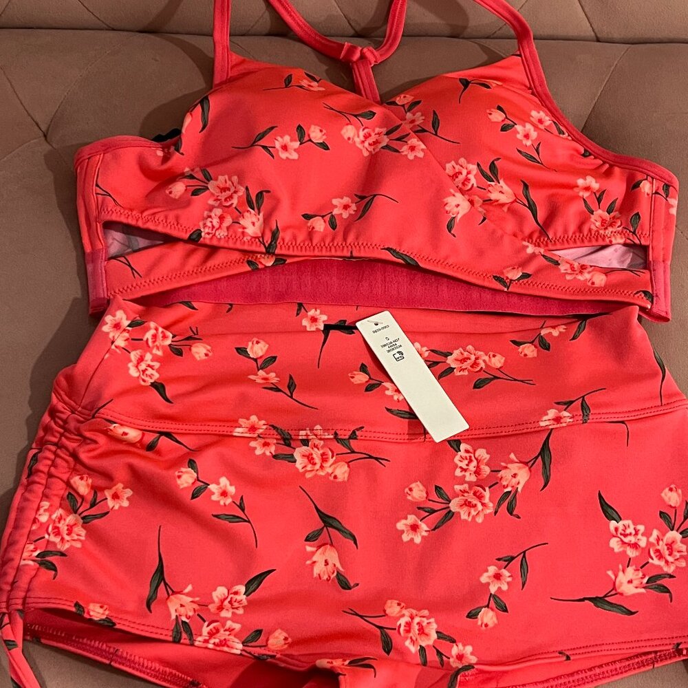 Victoria Secret Pink Gym to Swim 2 Piece Set - Picture 1 of 5